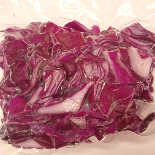 Chou rouge émincé 300g